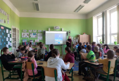 Práce s interaktivní tabulí