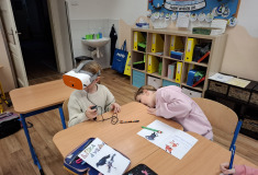 Procházíme si děj v 3D brýlích