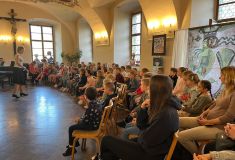 Hudební pořad v Základní umělecké škole