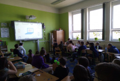 Práce s interaktivní tabulí