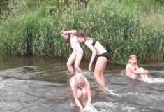 Koupání u brodu