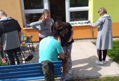 Výroba velikonočního věnce