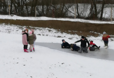 Klouzání po ledě