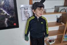 V lese