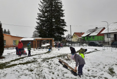 Zimní radovánky v družině